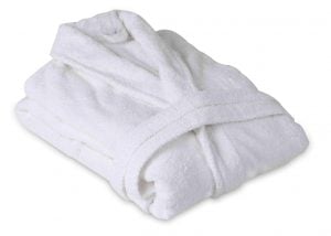 Halat de baie alb hotel Somnart unisex 100% bumbac, 500gsm, marimea S