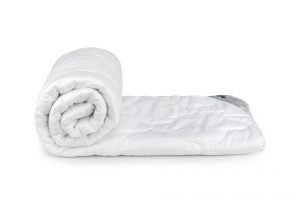 Pilota Usoara Somnart baby, microfibra, alba – 100×140