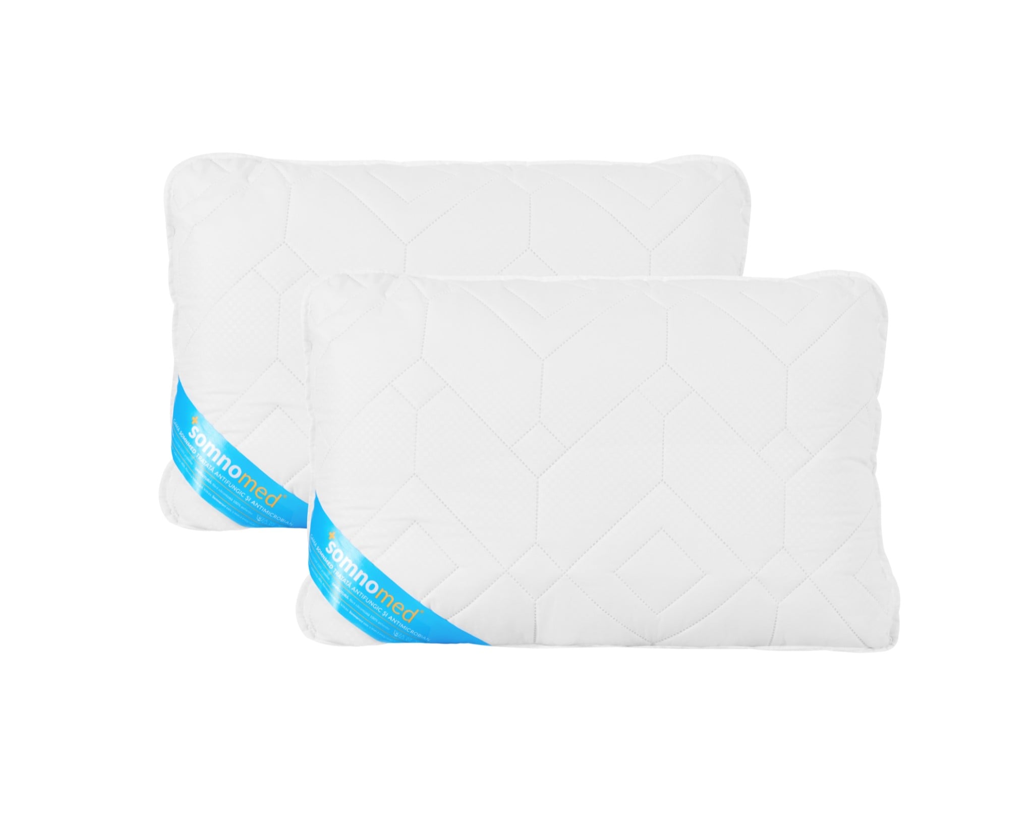 Perna Somnomed Antimicrobiana si Antifungica lavabila la 95°C – 60 x 60 cm, vidata