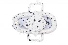 Baby Nest Somnart: Cosulet bebelusi + Salteluta 42x84x2 cm + Paturica 70×70 cm model Fluturi