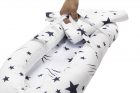 Baby Nest Somnart: Cosulet bebelusi + Salteluta 42x84x2 cm + Paturica 70×70 cm model Stelute
