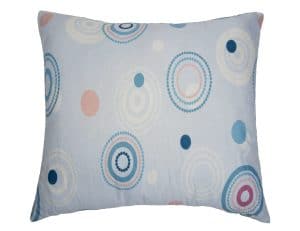 Perna matlasata Circles Somnart 70×70 cm, microfibra