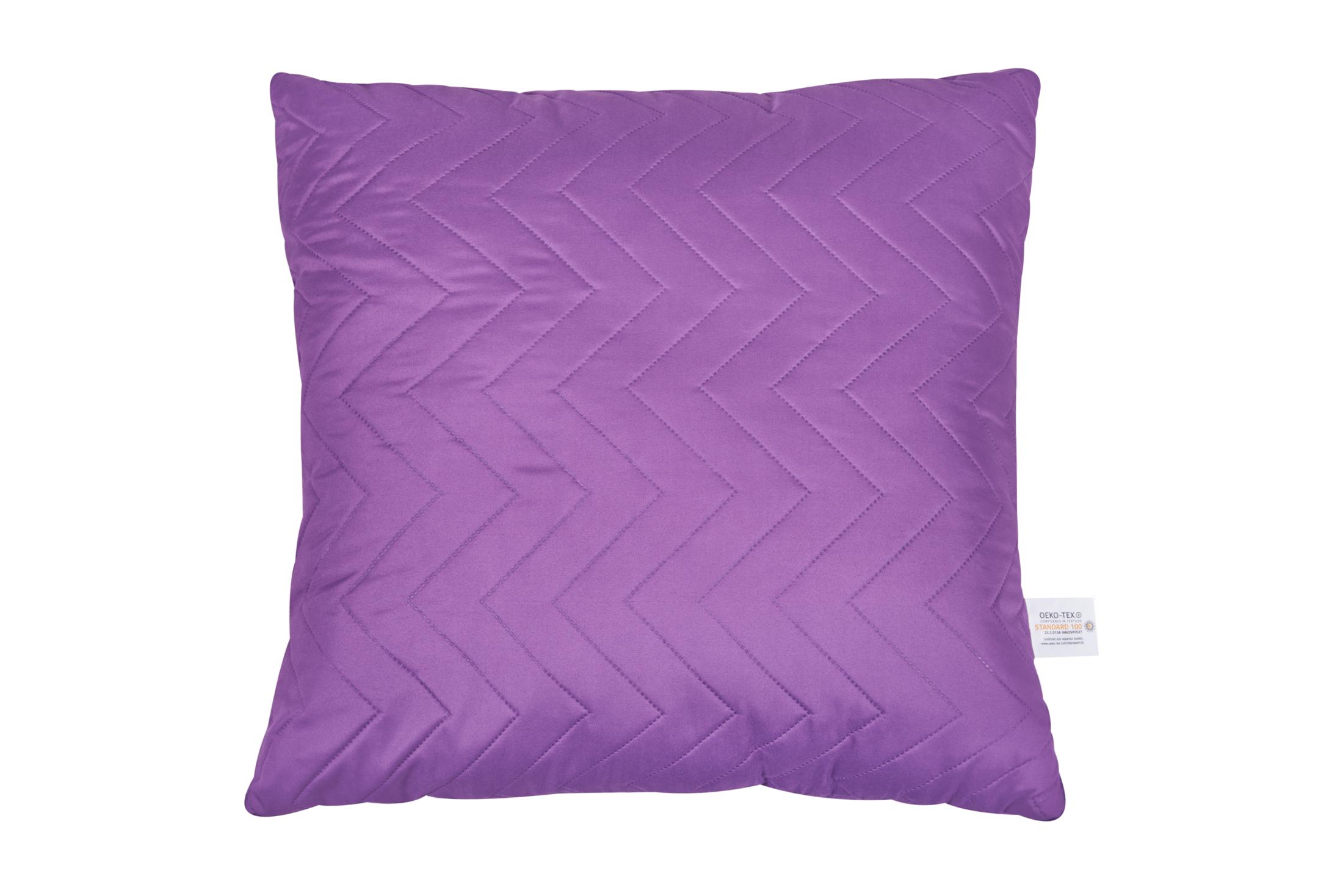 Perna matlasata US, microfibra Purple Magic, 70x70 cm