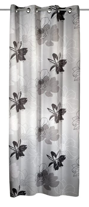 Draperie blackout, cu inele, Vegas Blackout, L135 x H245, gri