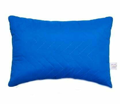 Perna matlasata US, microfibra Blue, 50x70 cm