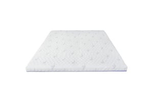 Topper cu spuma poliuretanica Superconfort Lavant 7 Zone 140×200, husa detasabila si lavabila, tratament lavanda, fermitate medie