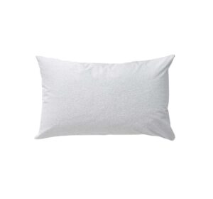 Husa perna impermeabila din frotir bumbac cu fermoar, 50×70 cm