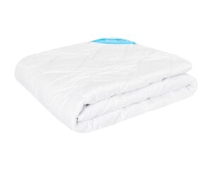 Pilota antiacarieni si antifungi, Somnomed, microfibra alba, 140×200, umplutura de primavara-toamna, 200 gsm