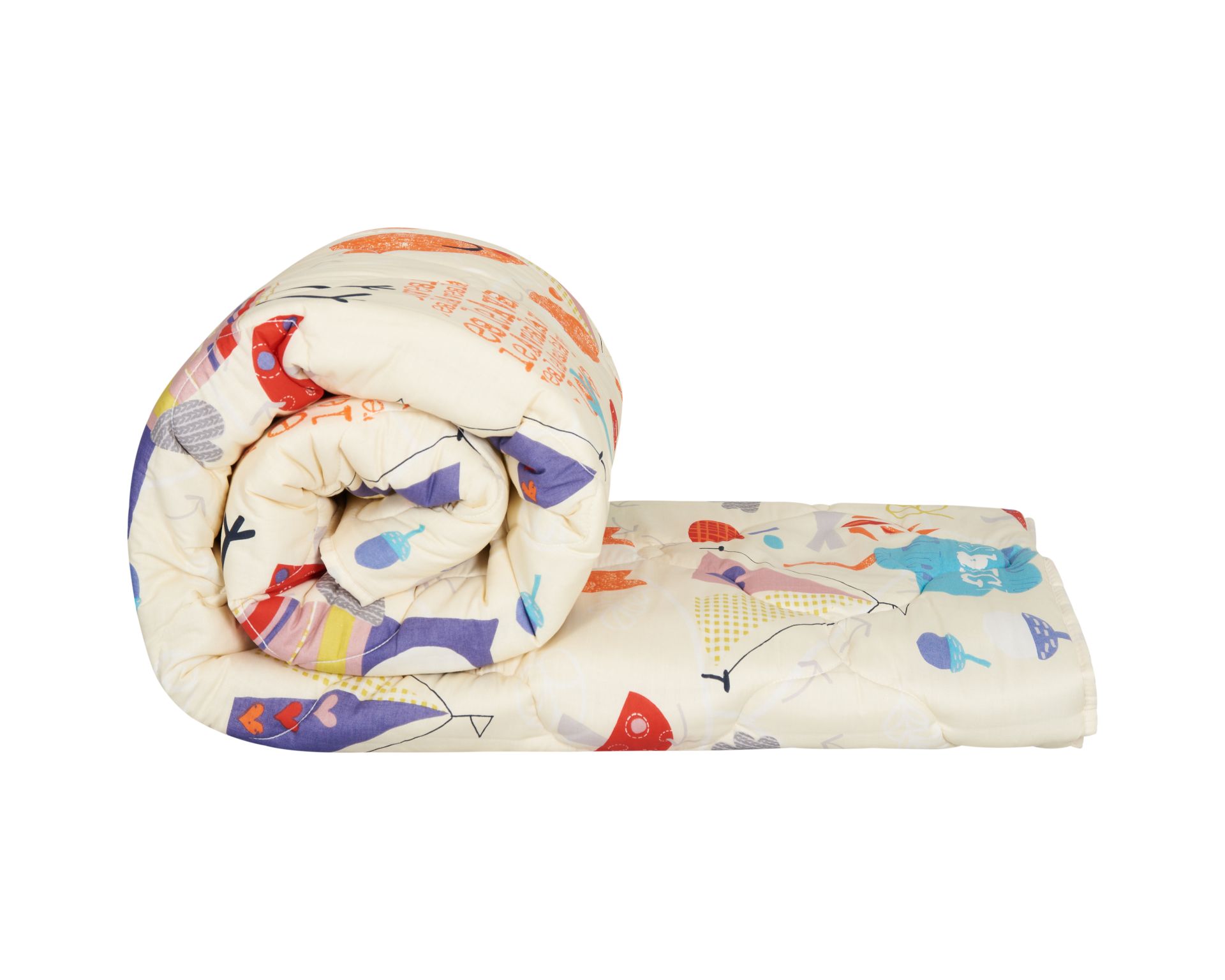 Pilota bumbac Somnart Pisicute, 200x220cm, umplutura 300 gsm