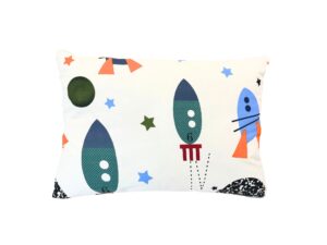 Perna SomnART Rachete, 50×70 cm, bumbac