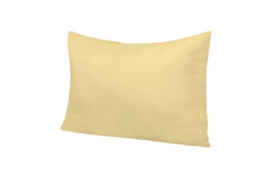 Perna 50×70 Somnart Belina, microfibra, lavabila la masina, vidata, Galben