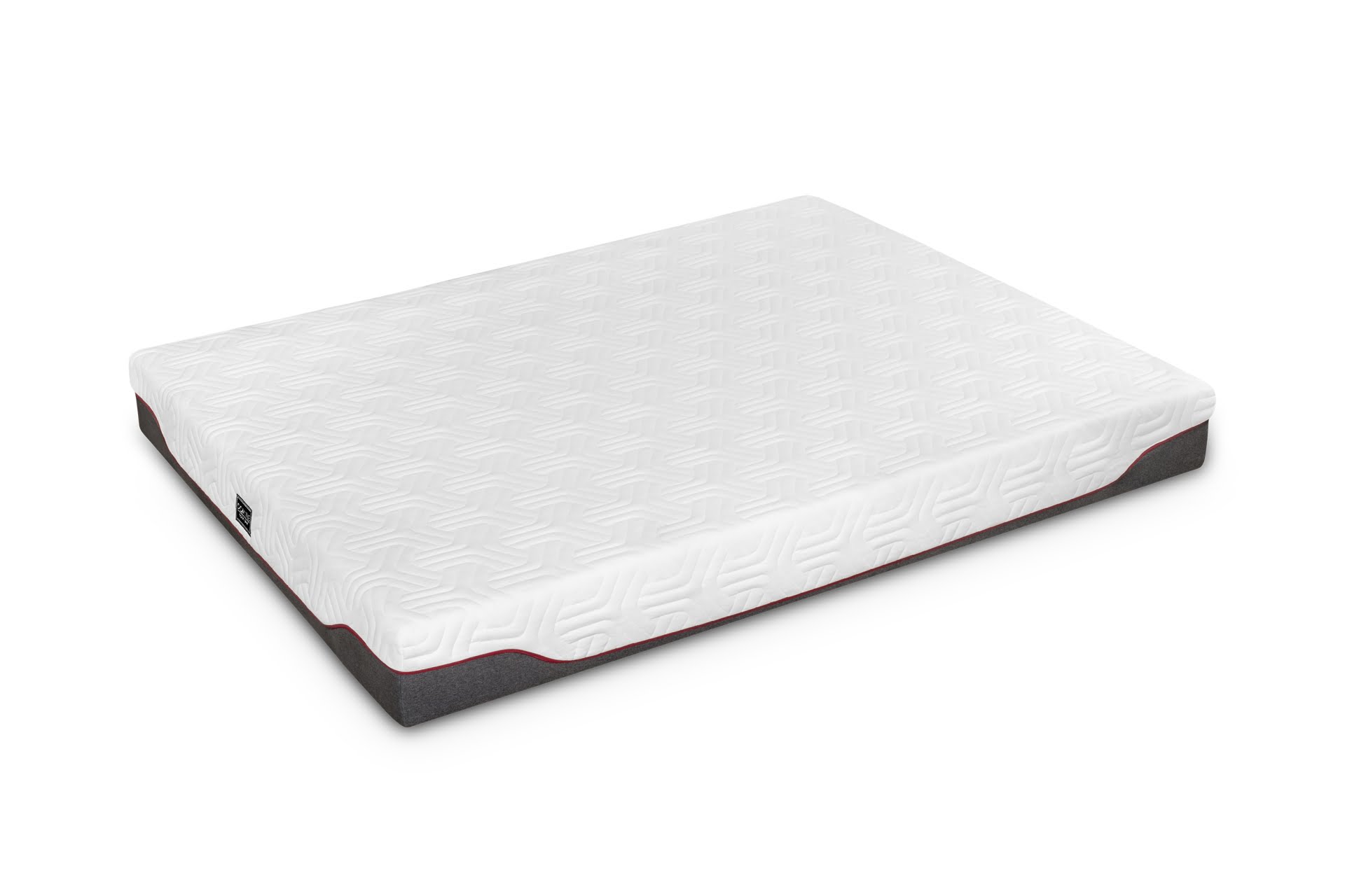 Saltea cu arcuri Domine Hybrid Supreme 90x200, înălțime 22 cm, hibridă, fund anti-alunecare, fermitate medie