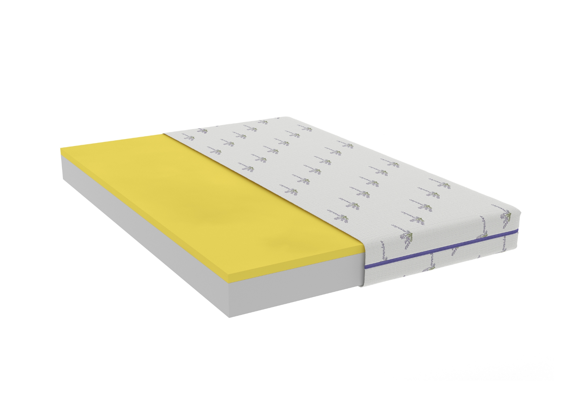 Saltea cu memorie Somnexpert Lavanda 160×200, înălțime 16 cm, ortopedică, husă tratată cu lavandă, lavabilă, cu fermoar, rulată, fermitate medie Saltea cu memorie Somnexpert Lavanda 160×200, înălțime 16 cm, ortopedică, husă tratată cu lavandă, lavabilă, cu fermoar, rulată, fermitate medie