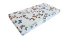 Saltea cu spumă poliuretanică Somnart Ortopedică 60×120, înălțime 10 cm, pentru bebeluși și copii, husă impermeabilă, fermitate medie, model fluturi
