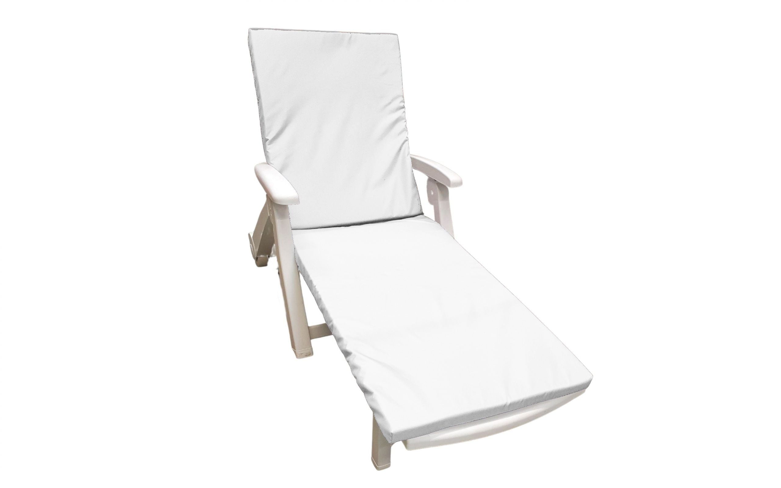 Saltea cu spumă poliuretanică Somnart 50×190, înălțime 4.5 cm, pentru șezlong, doua segmente, husă impermeabilă, culoare gri