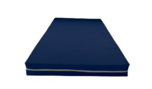 Saltea cu burete Somnart 90×190, înălțime 15 cm, husa impermeabilă, detașabilă, lavabilă, cu fermoar, fermitate medie