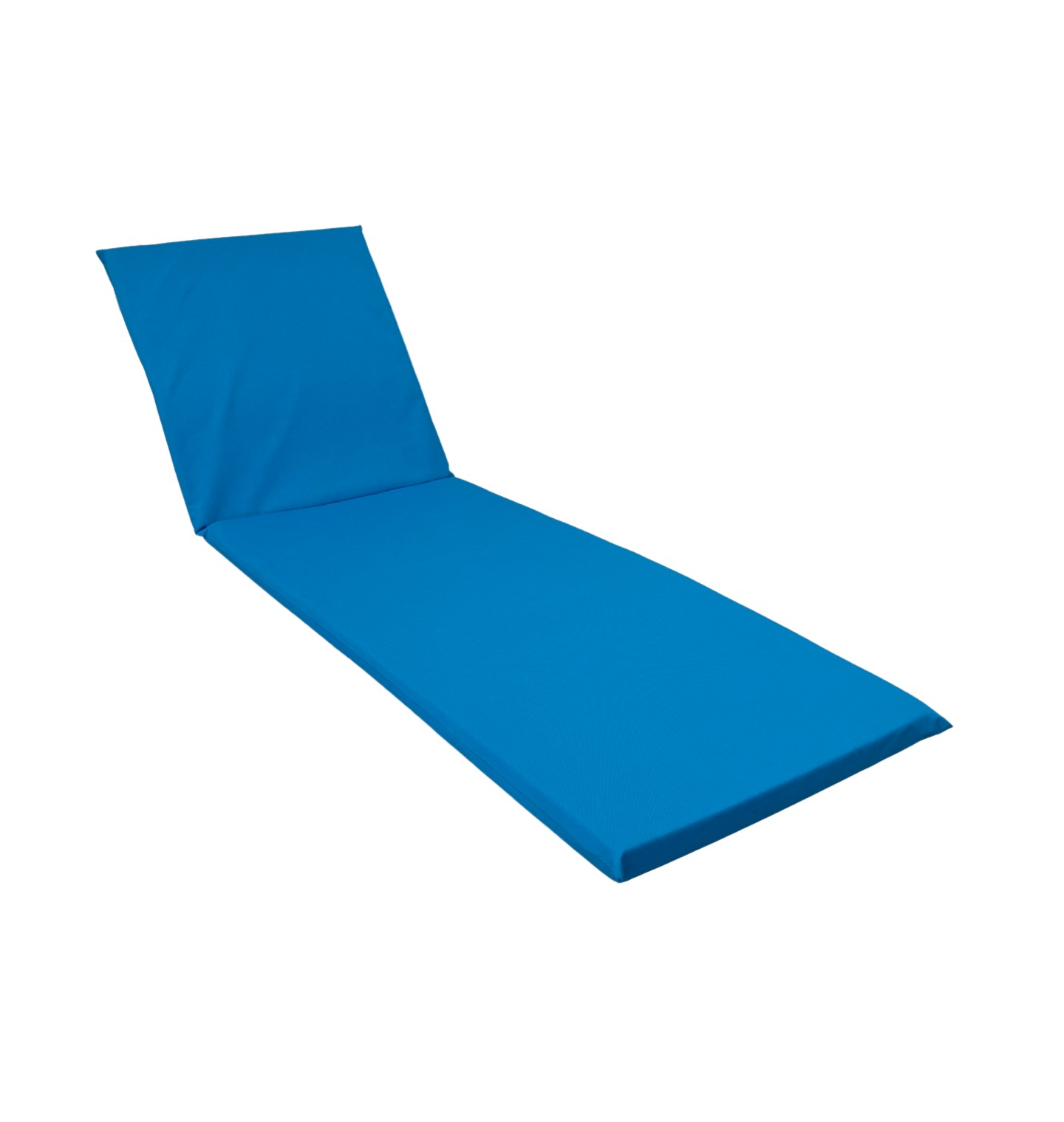 Saltea cu spumă poliuretanică Somnart 50×190, înălțime 4.5 cm, pentru șezlong, doua segmente, husă impermeabilă, culoare gri