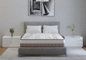 Saltea cu arcuri Caramel Dream Pocket Multilayer, 180×200, inaltime 20 cm, fermitate medie