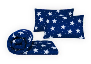 Set pilota Galaxy, matlasata ata, fill 250gsm 200×220 + 2 perne Galaxy, nematlasate 50×70