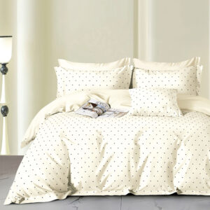 Lenjerie de pat Percale 2PXXL, 4 piese, cearceaf pat clasic 240cm x 260cm, cearceaf pilota 200cm x 230cm, 2 fete perna 50 x 70, PRC191